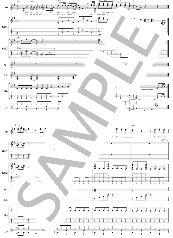 楽譜】WHITESNAKE / イズ・ディス・ラブ バンド・スコア from68