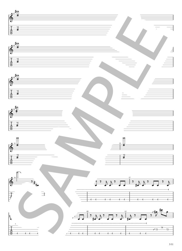 楽譜】ROSIRE / LUNA SEA / J (バンドスコア / 入門) - Piascore 楽譜