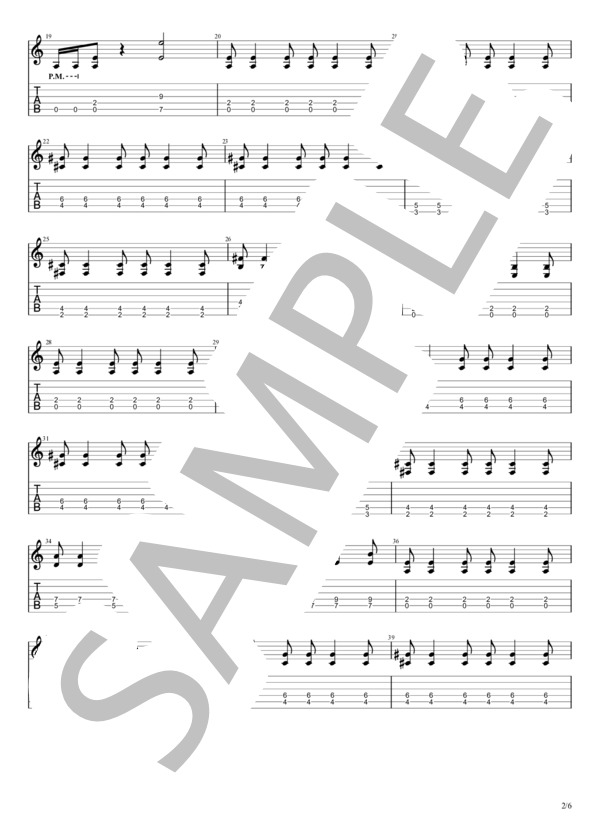 楽譜】Parasites / Ken Yokoyama (エレキギター / 中級) - Piascore