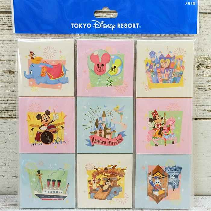 東京ディズニーリゾート ディズニー 通販 ミッキーマウス 仲間達 メモ
