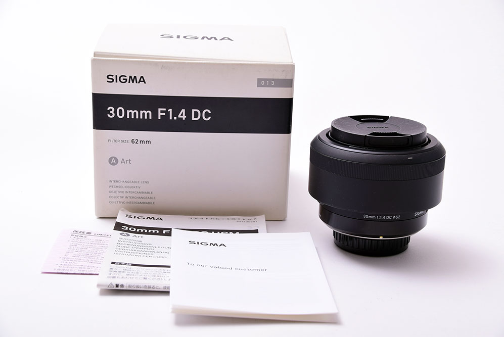 光学美品 SIGMA 30mm F1.4 DC Art Nikon 元箱付き 【公式通販】