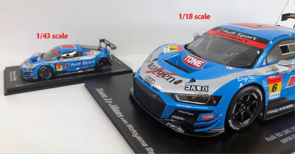 2021年モデル SPARK社製【Audi R8 LMS GT300 #6】1/18 =1台,1/43 =1台