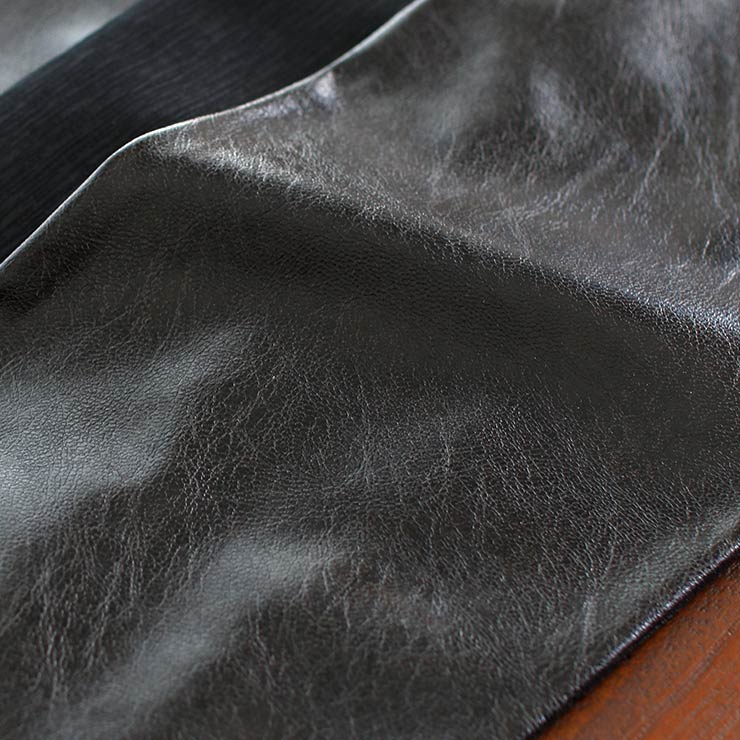 楽天市場】[日本製] 街着屋オリジナル 洗える レザー調 リバーシブル