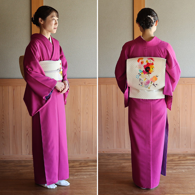 楽天市場】＼2点で3％OFFクーポン／[召しませ花 名古屋帯] 染め 京袋帯