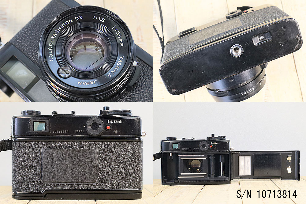 中古】【送料無料】【保証付 】YASHICA ELECTRO 35CC S/N 10713814