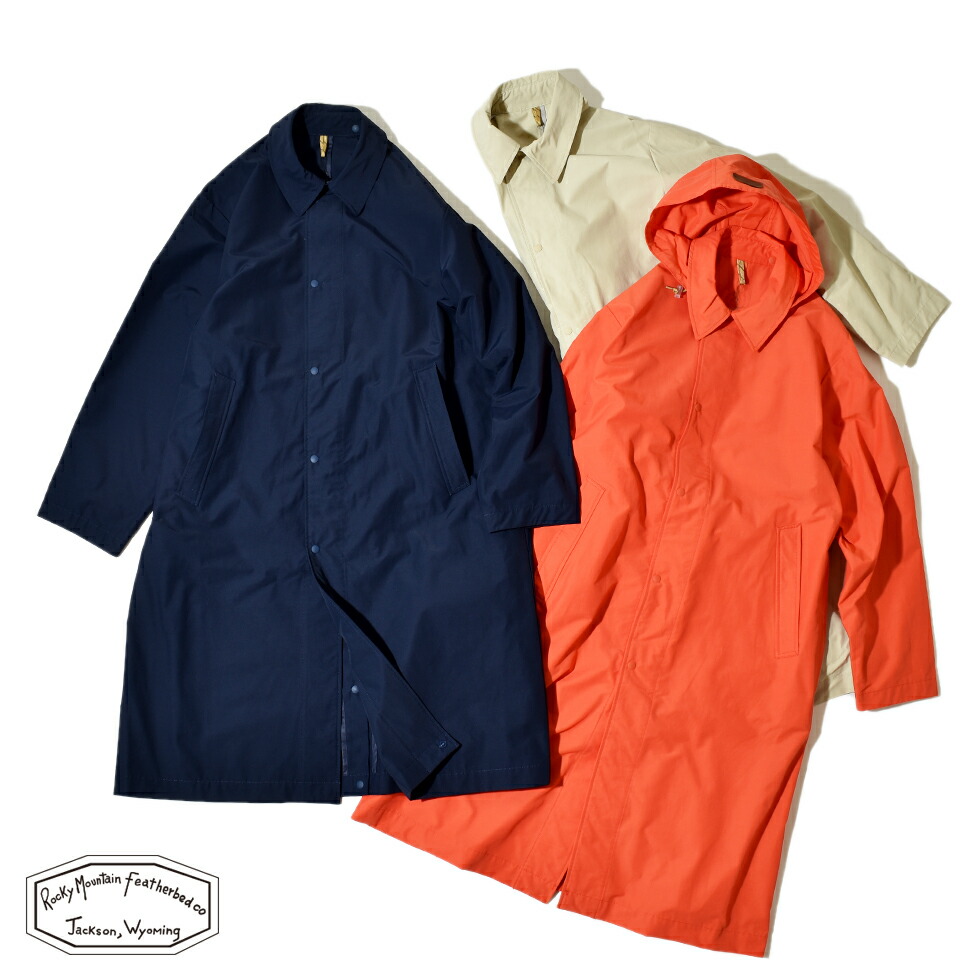 ロッキーマウンテンフェザーベッド シティスワッガーコート レイン