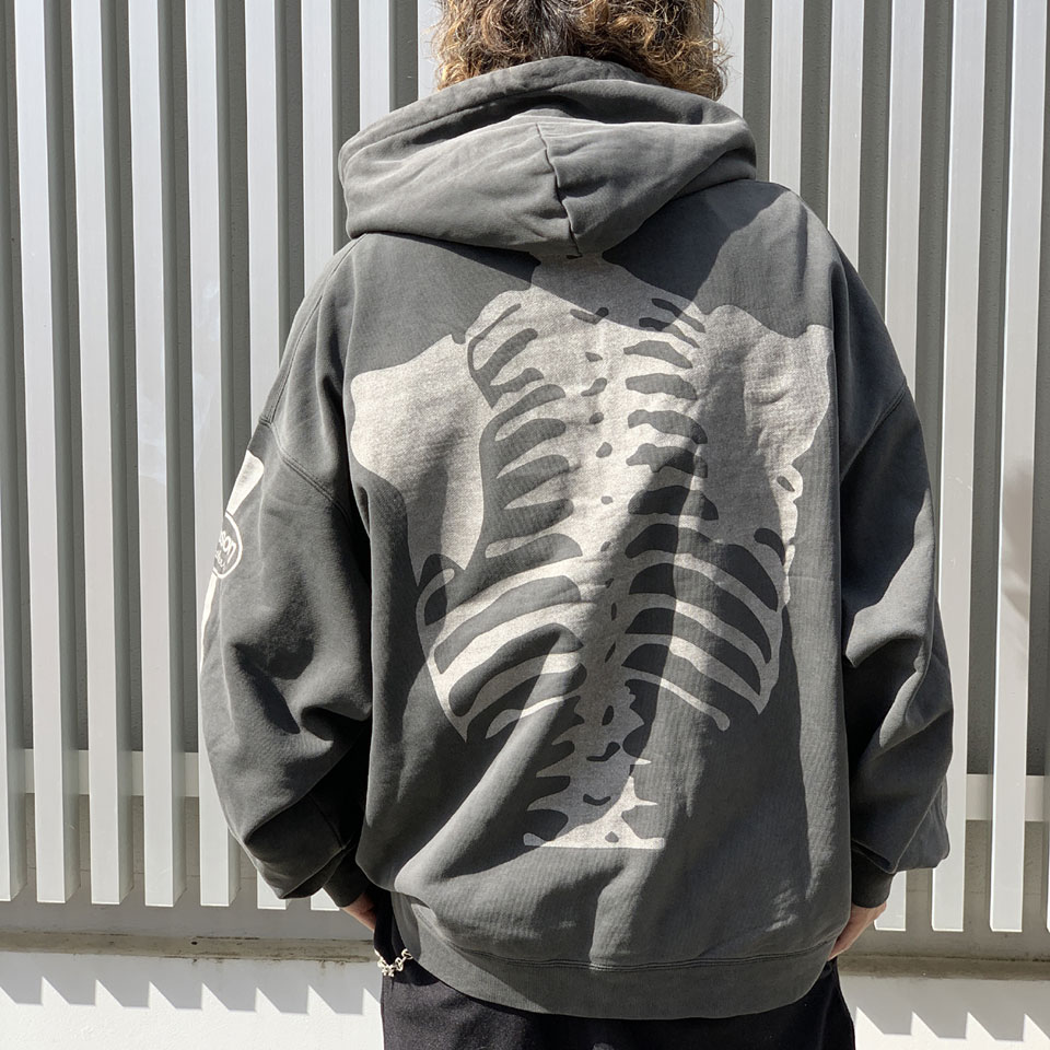 VANSON / BONE ZIP UP HOODIE