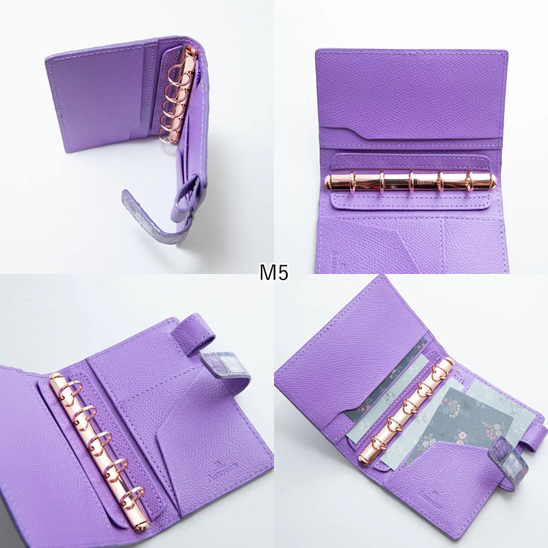 ASHFORD×NAGASAWA システム手帳 サントシャペル 【フクシア】ローズ