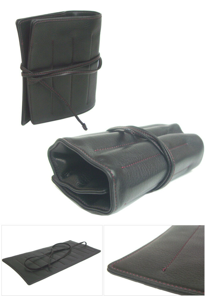 NAGASAWA PenStyle 10本差し キップレザー ロールペンケース