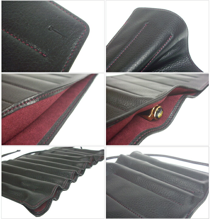 NAGASAWA PenStyle 10本差し キップレザー ロールペンケース