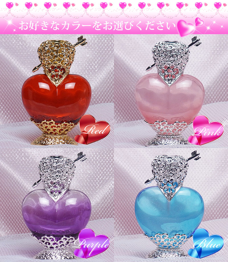 楽天市場】激カワ ハートランプ ランプベルジェ アロマオイル に使用可