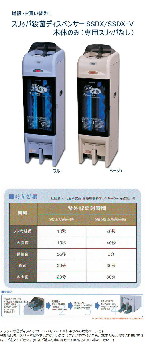 楽天市場】全国アフター対応！IHI スリッパ殺菌ディスペンサーSSDX