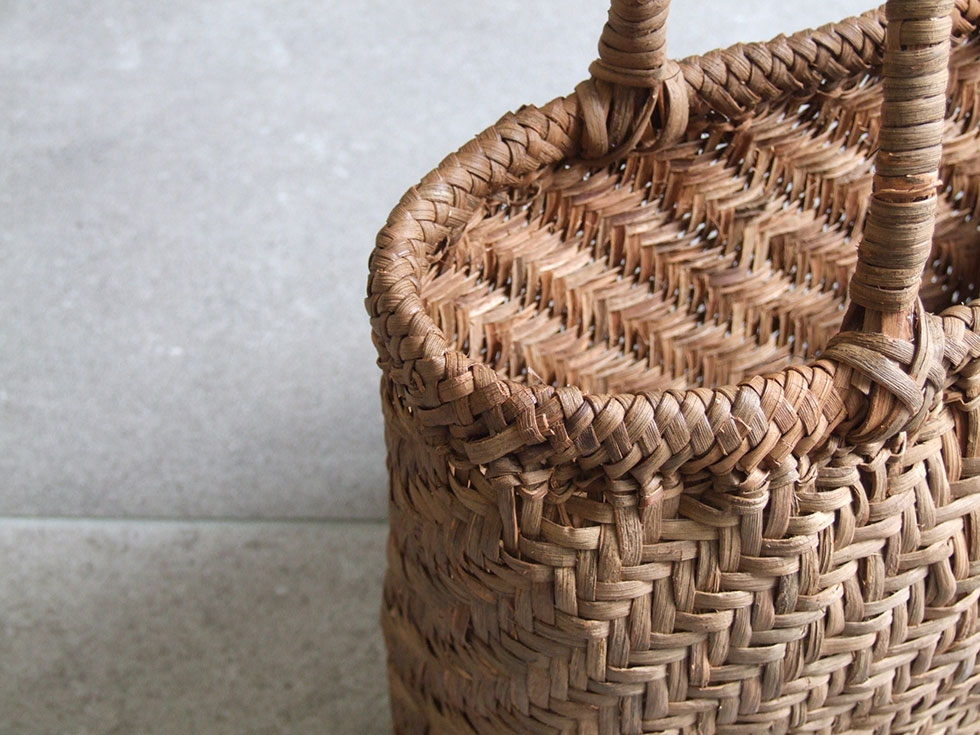 楽天市場】純国産 山形県 山葡萄かごバッグ 5mm極細網代編み 定番型