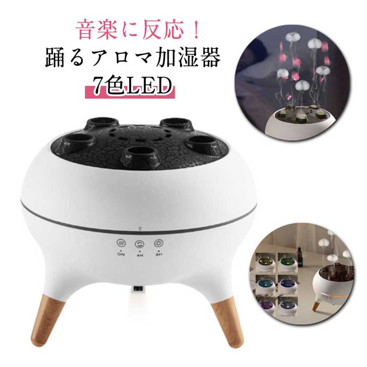 楽天市場】加湿器 音楽に反応！SNSで話題 火山加湿器 アロマ