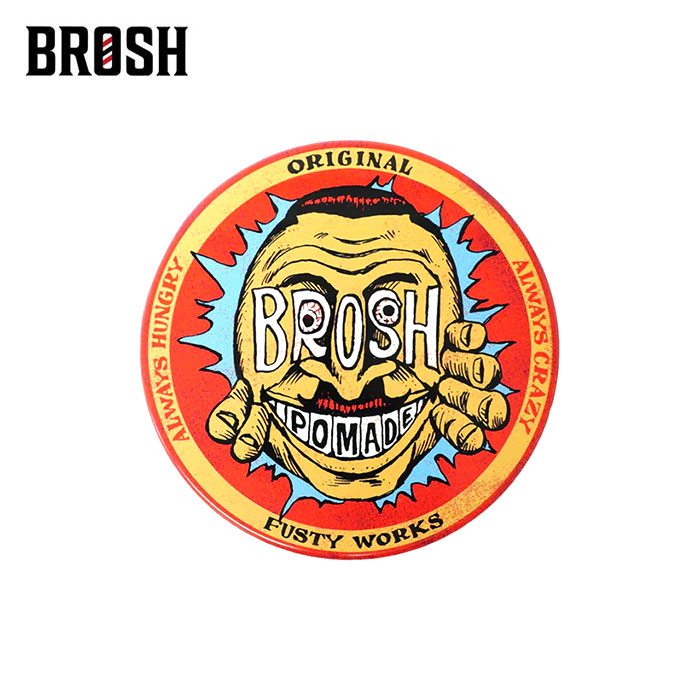 楽天市場】BROSH × FUSTY WORKS POMADE 115g ブロッシュ ポマード 水性