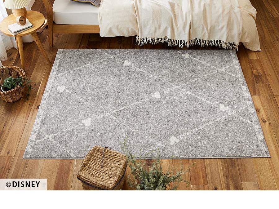 楽天市場】ラグ ミッキー ラインラグ DRM-1101 130×185 cm 洗える 日本