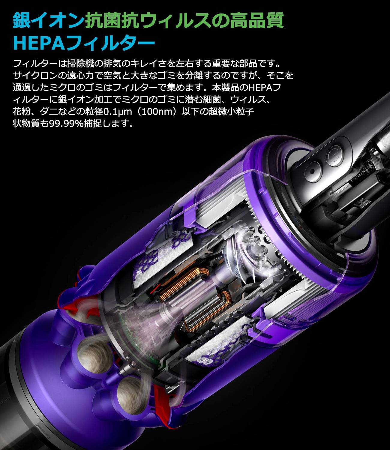 楽天市場】SV19 用 フィルター 掃除機 Omni-glide SV19 全方向駆動