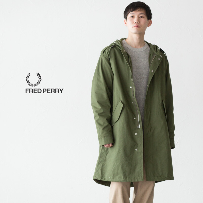 FREDPERRY モッズコート フレッドペリー フィッシュテールパーカー