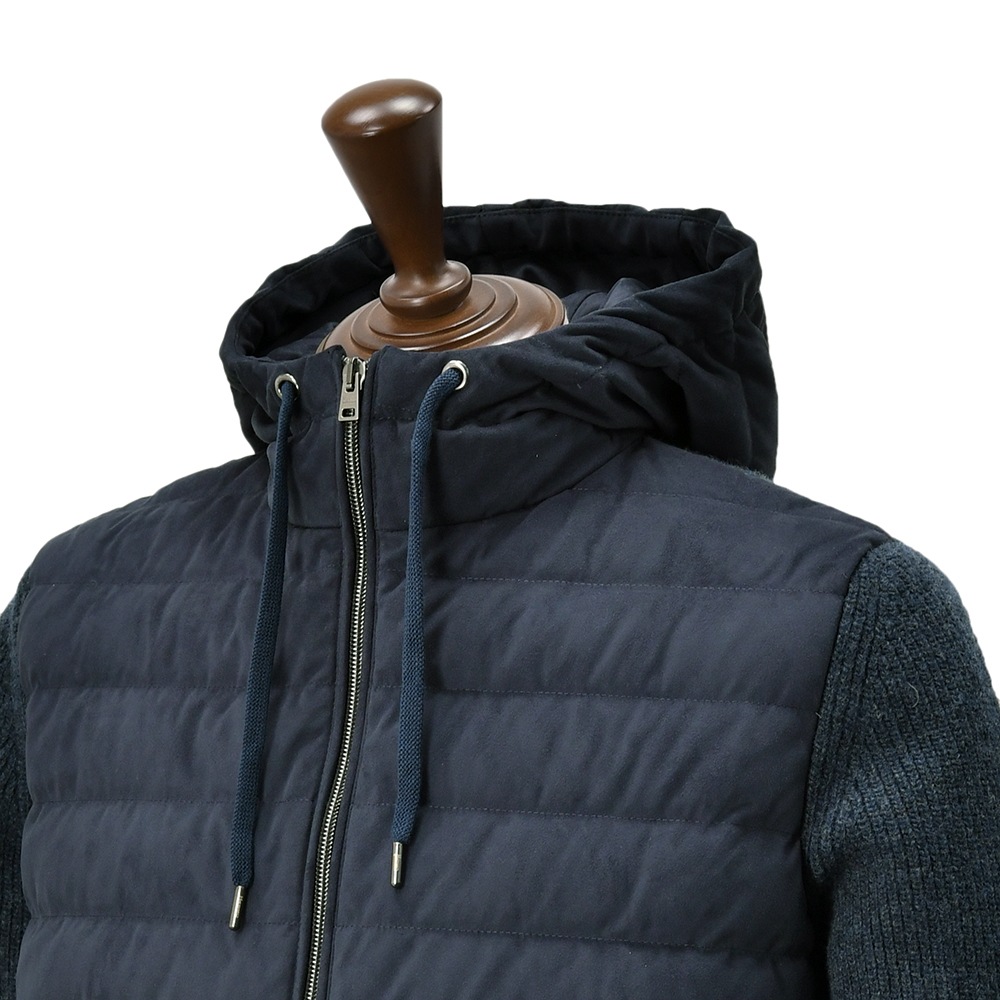 ヘルノ HERNO ハイブリッドダウン メンズ 切り替えデザイン HERNO