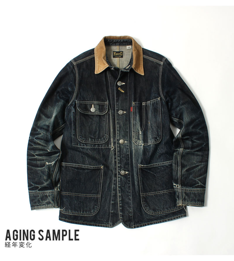 楽天市場】エイトジー アウター デニムカバーオール メンズ 日本製