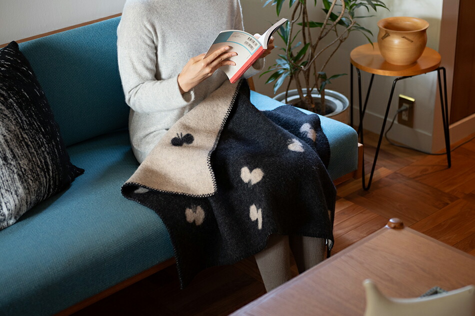 CHOUCHO ウールブランケット ミニ（クリッパン×ミナ ペルホネン