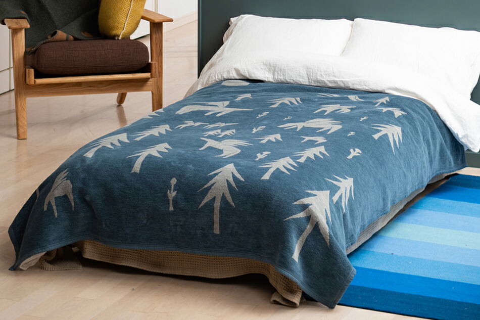 Horses on the hill、Horses go to the moon ブランケット（クリッパン