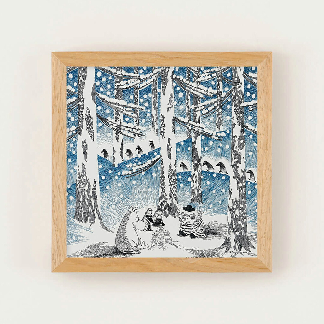 ムーミン アートポスター（ア グッド ビュー／a good view） フリー