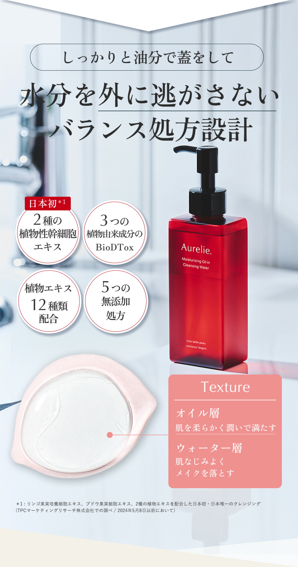 楽天市場】モイストオイル クレンジングウォーター【MEGUMI開発