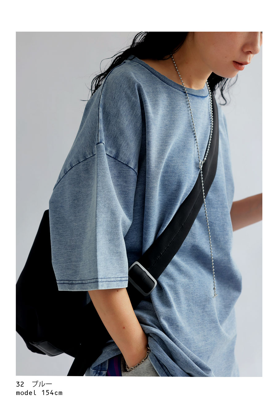再入荷予定有!デニムライクトップス レディース トップス プルオーバー