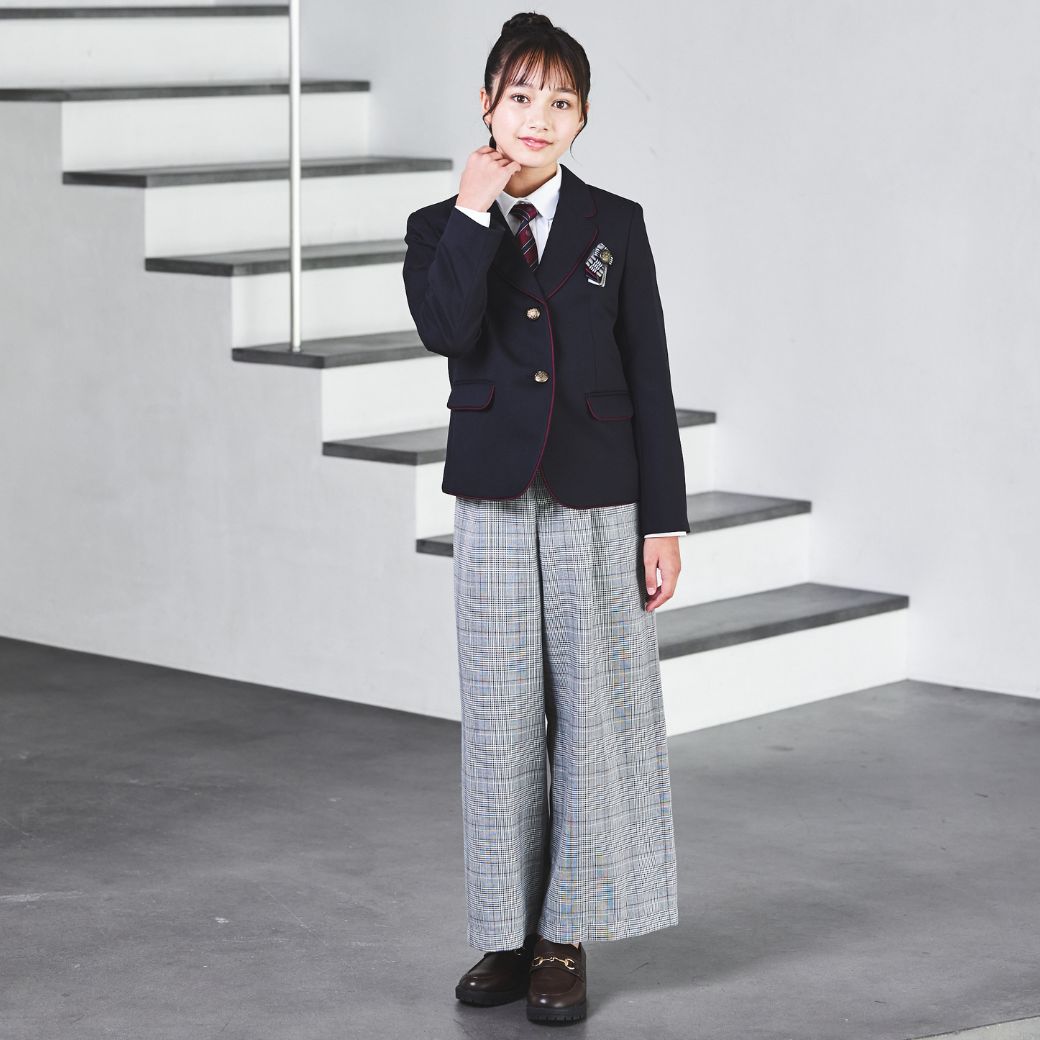 うみさん専用SHIPS キッズ長パンツ160cm ダークグレー&シャツ 卒服