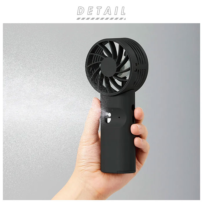 ミスト扇風機 ハンディ 通販 ハンディファン 扇風機 首かけ 静音