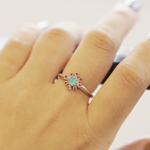 数量限定 ブラジル産 パライバトルマリン ピンクサファイア ピンク