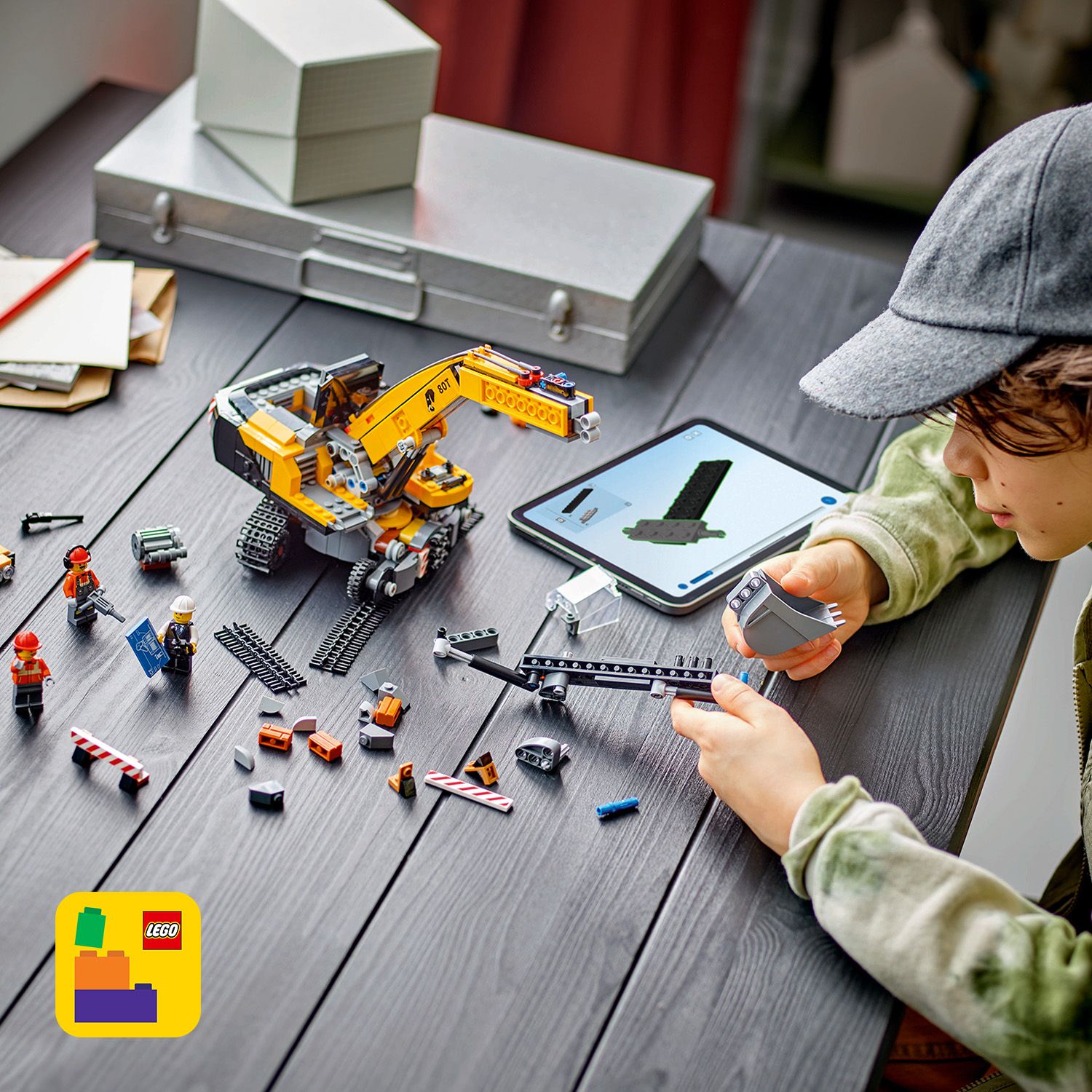 楽天市場】【レゴ 認定販売店】 レゴ シティ きいろのショベルカー