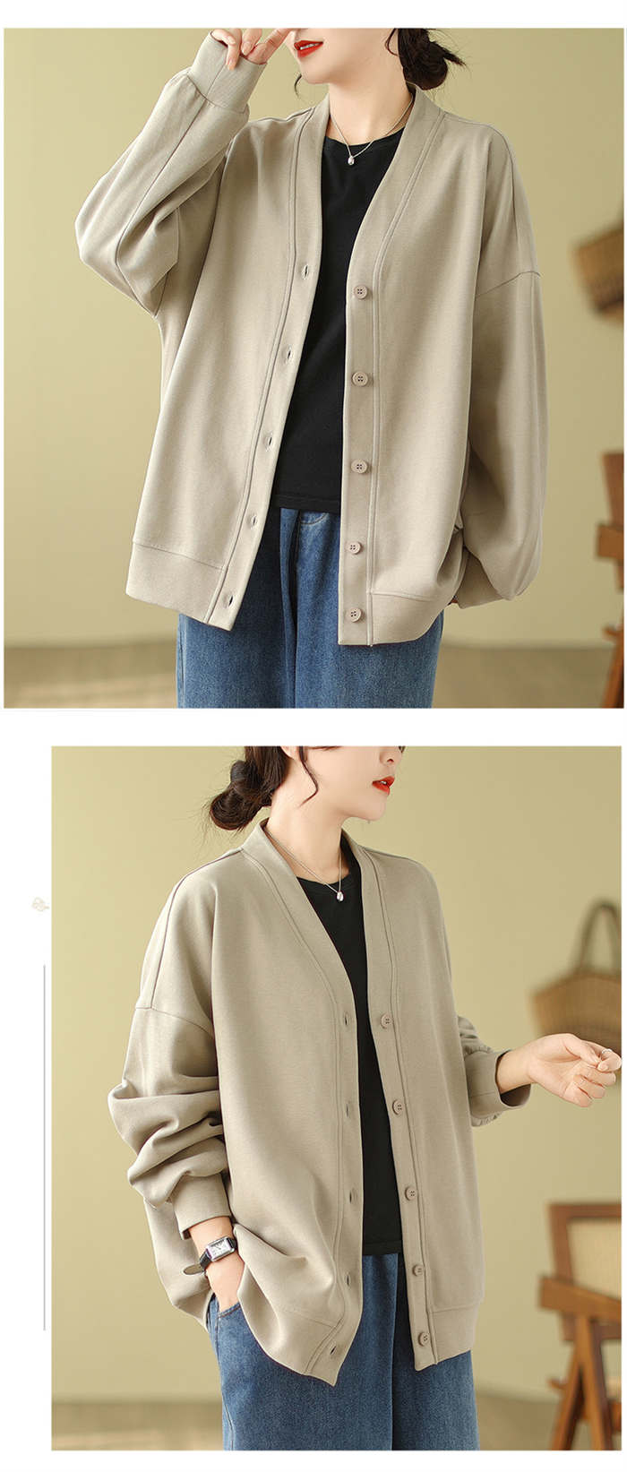 楽天市場】カーディガン レディース アウター 軽アウター 春 秋 冬