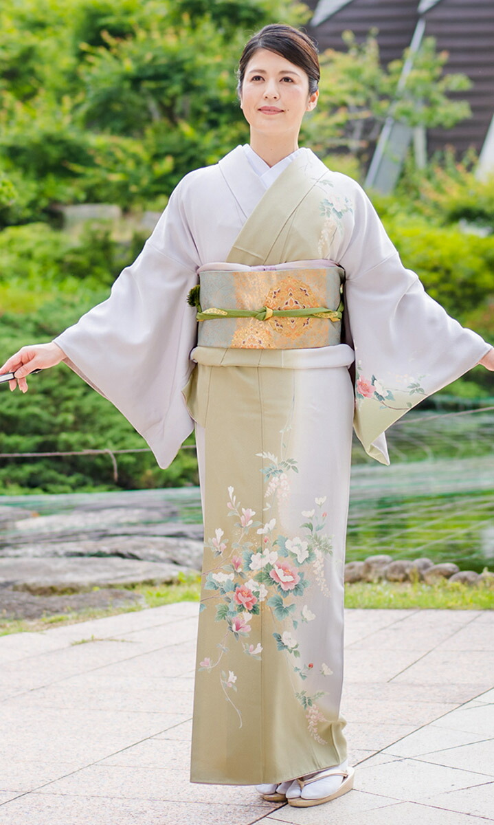 楽天市場】【レンタル】高級正絹 訪問着 フルセットレンタル 訪問着
