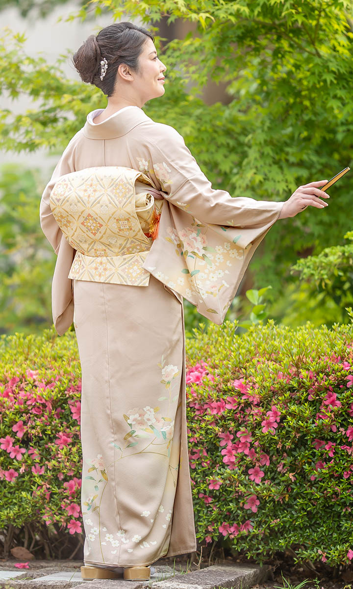 楽天市場】【レンタル】高級正絹 訪問着 フルセットレンタル訪問着