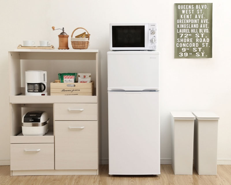 楽天市場】[IRSD-12B-W] アイリスオーヤマ 冷蔵庫 右開き 片開きタイプ