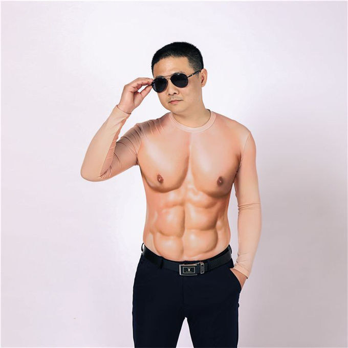 楽天市場】コスプレ 仮装 筋肉スーツ 袖付き 裹起毛 起毛なし 筋肉