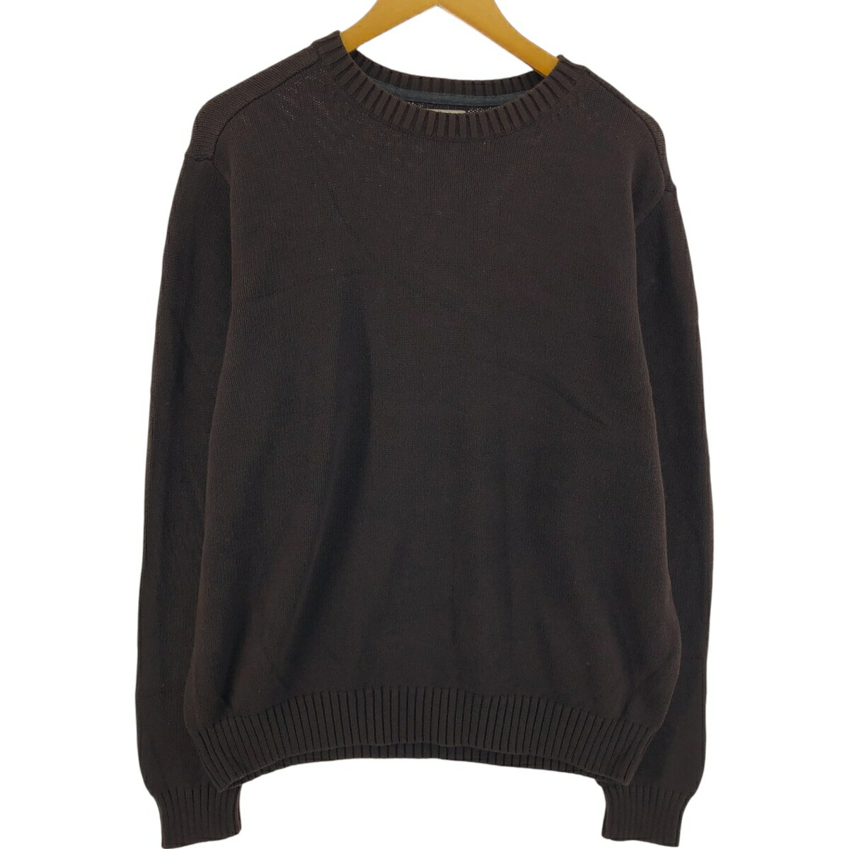 古着 セントジョンズベイ ST.JOHNS BAY コットンニットセーター メンズ