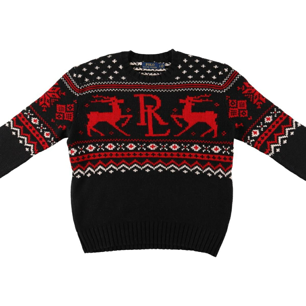古着 ラルフローレン Ralph Lauren POLO RALPH LAUREN ノルディック柄