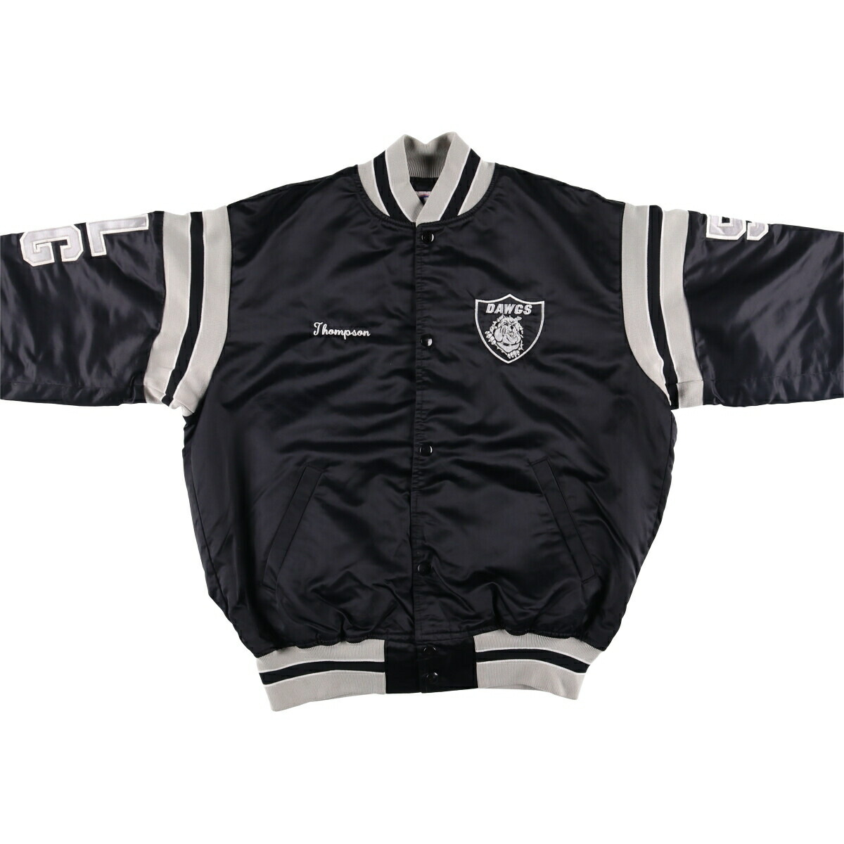 古着 90年代 GAME Sportswear Ltd 中綿入り ナイロンスタジャン