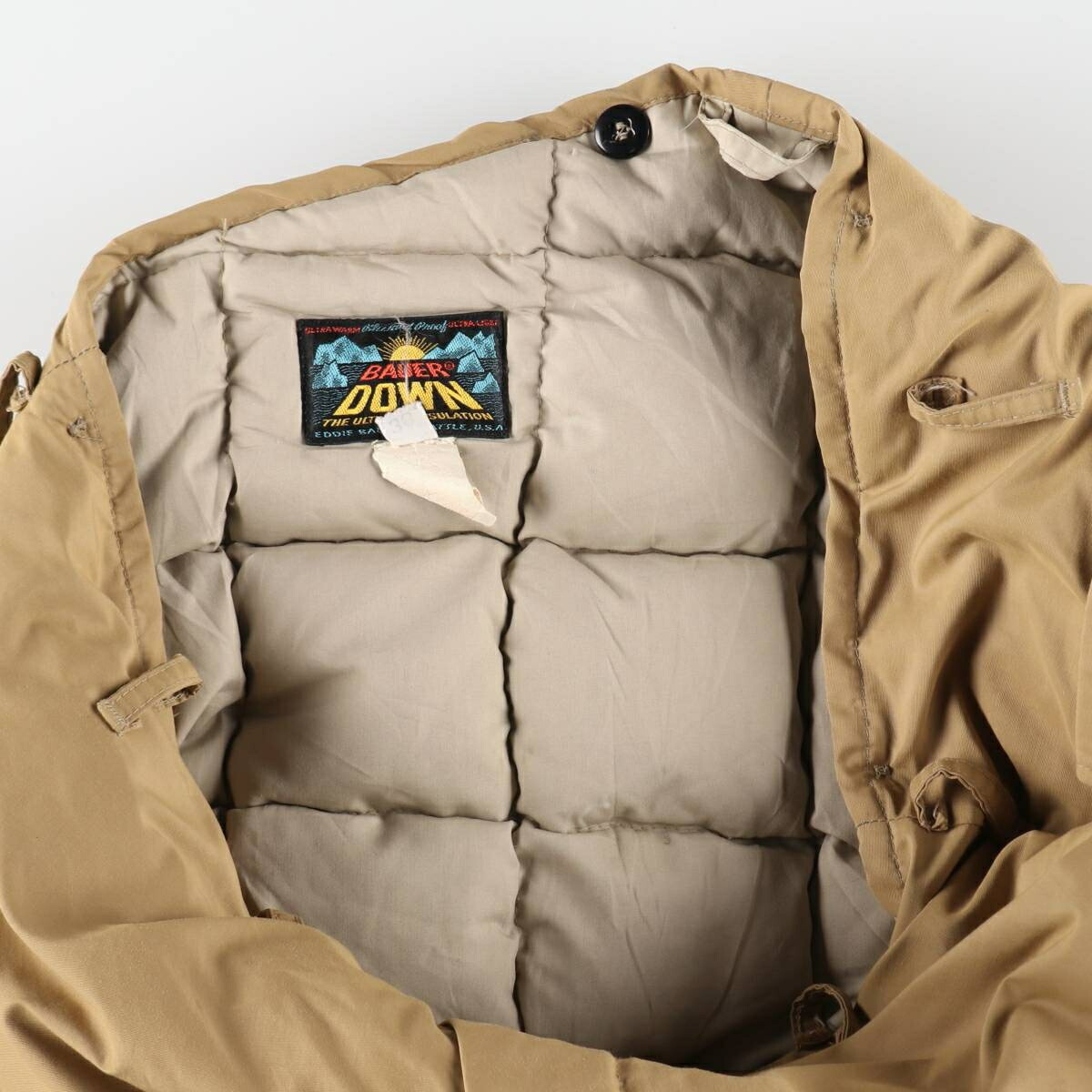 古着 60年代 エディーバウアー Eddie Bauer 日の出タグ グースダウン