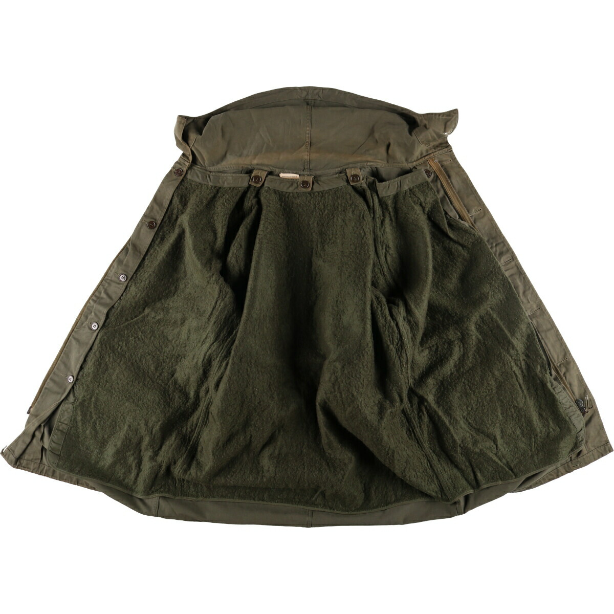 古着 フランス軍 M-64 ライナー付き フィールドパーカー モッズコート