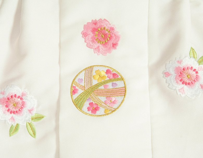 楽天市場】七五三 着物 3歳 女の子 被布セット 京都花ひめ 赤地総疋田