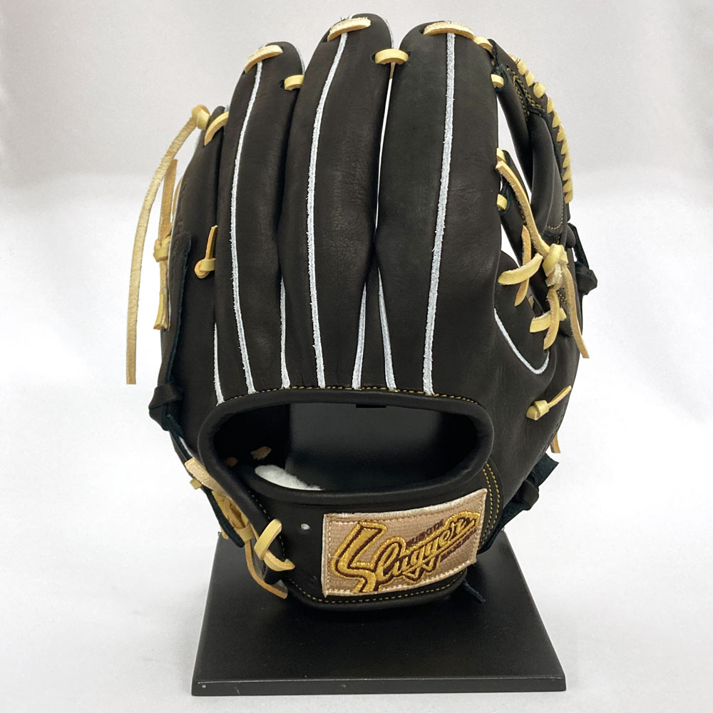 久保田スラッガー 軟式グローブ | 内野手用 ブラック×トレンチ - 野球