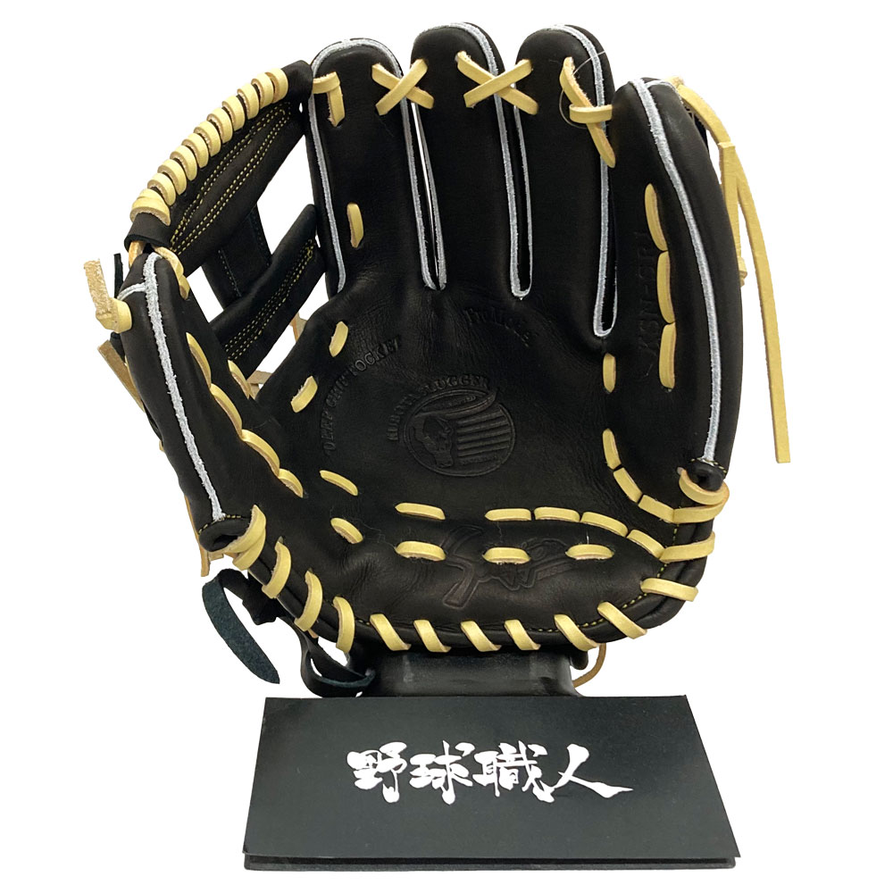 久保田スラッガー 軟式グローブ | 内野手用 ブラック×トレンチ - 野球
