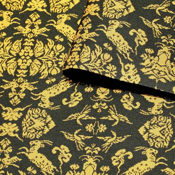 楽天市場】【Prices down2】洒落袋帯 「山羊花卉文錦」 龍村美術織物