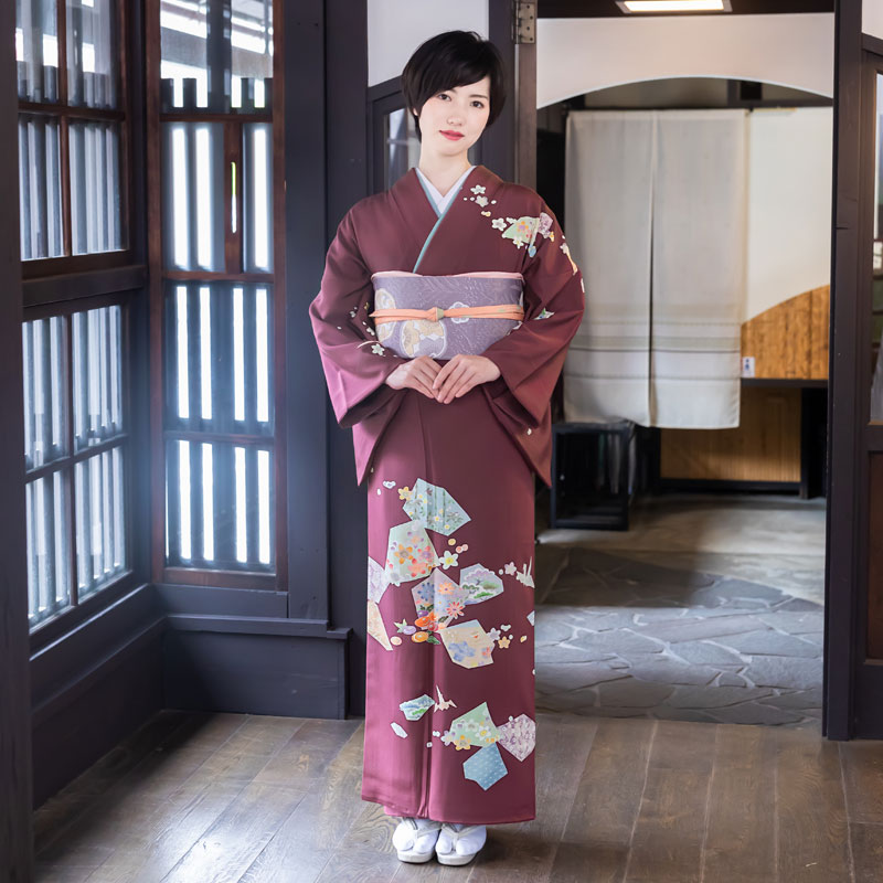楽天市場】訪問着 レンタル 着物レンタル レンタル着物 着物 訪問着