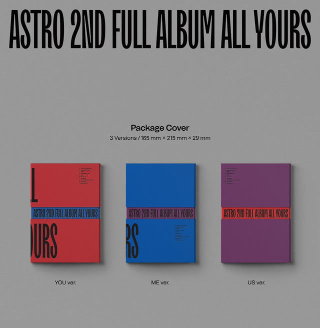 楽天市場】安心・迅速の日本国内発送 2nd Album All Yours ME ver