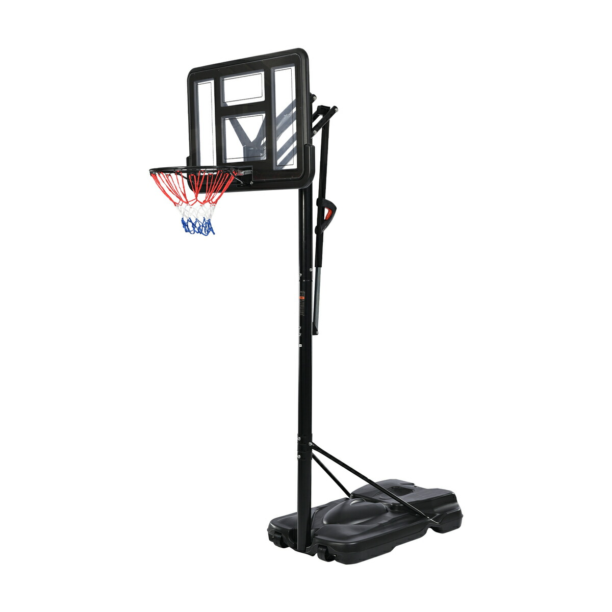 楽天市場】バスケットゴール 屋外 家庭用 230〜305cm 高さ6段調節